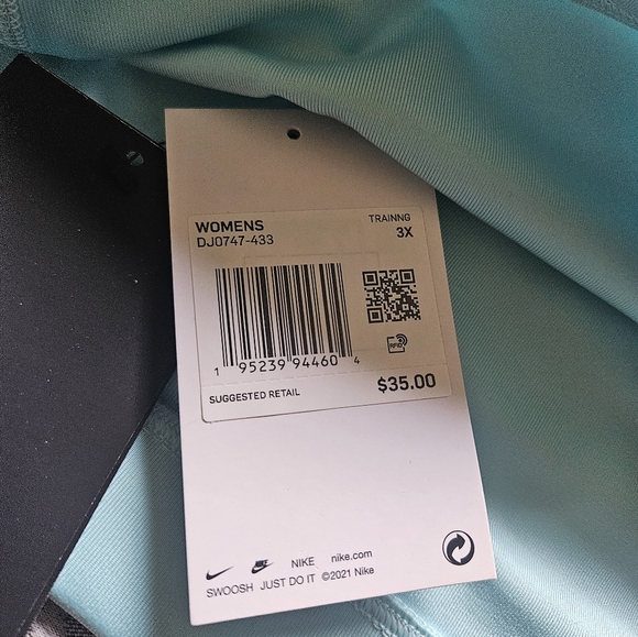 NIKE Icon Clash Dri-Fit Sports Bra Plus Size Women (3X) - Picture 5 of 7